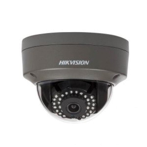 Hikvision 2 MP Vandal-Resistant PoE Network Dome Camera, 6mm