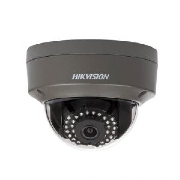 Hikvision 4 MP Vandal-Resistant PoE Network Dome Camera, 4mm