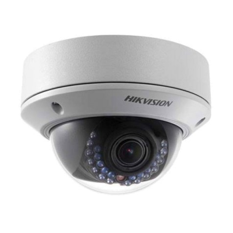 Hikvision DS-2CD2712F-I Outdoor Dome 1.3MP VF IR Dome Network Camera, 2.8-12mm