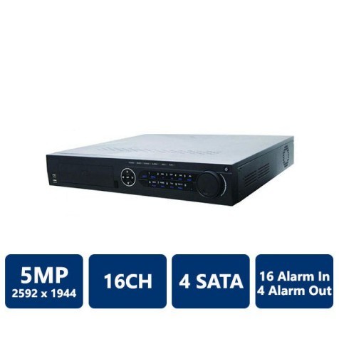 Hikvision DS-7716NI-SP/16 16-Channel NVR, No HDD