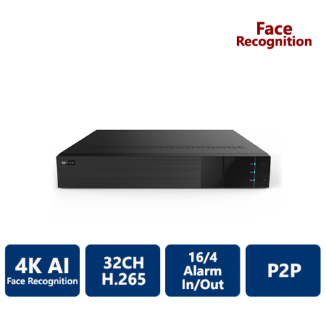 EYEONET 32CH 4K AI Face Recognition NVR