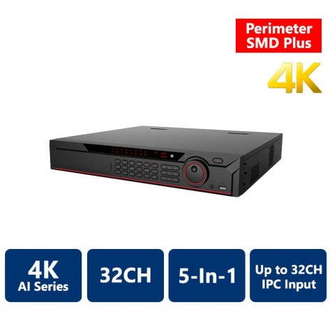 32CH AI Penta-brid 4K 1.5U Digital Video Recorder (XV54A32L-4KL-I2)